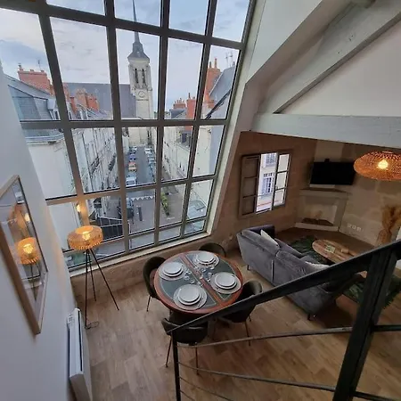 Lejlighed Superbe Duplex La Verriere Chic, Cosy Et Spacieux Saumur