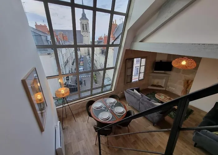 Apartman Superbe Duplex La Verriere Chic, Cosy Et Spacieux Saumur